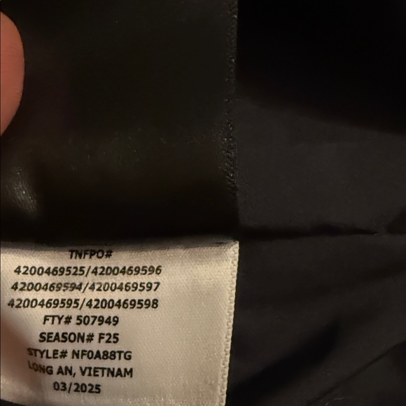 North Face Thermoball 2.0 Women’s Quilted Jacket Black Sz Xl - Picture 8 of 9